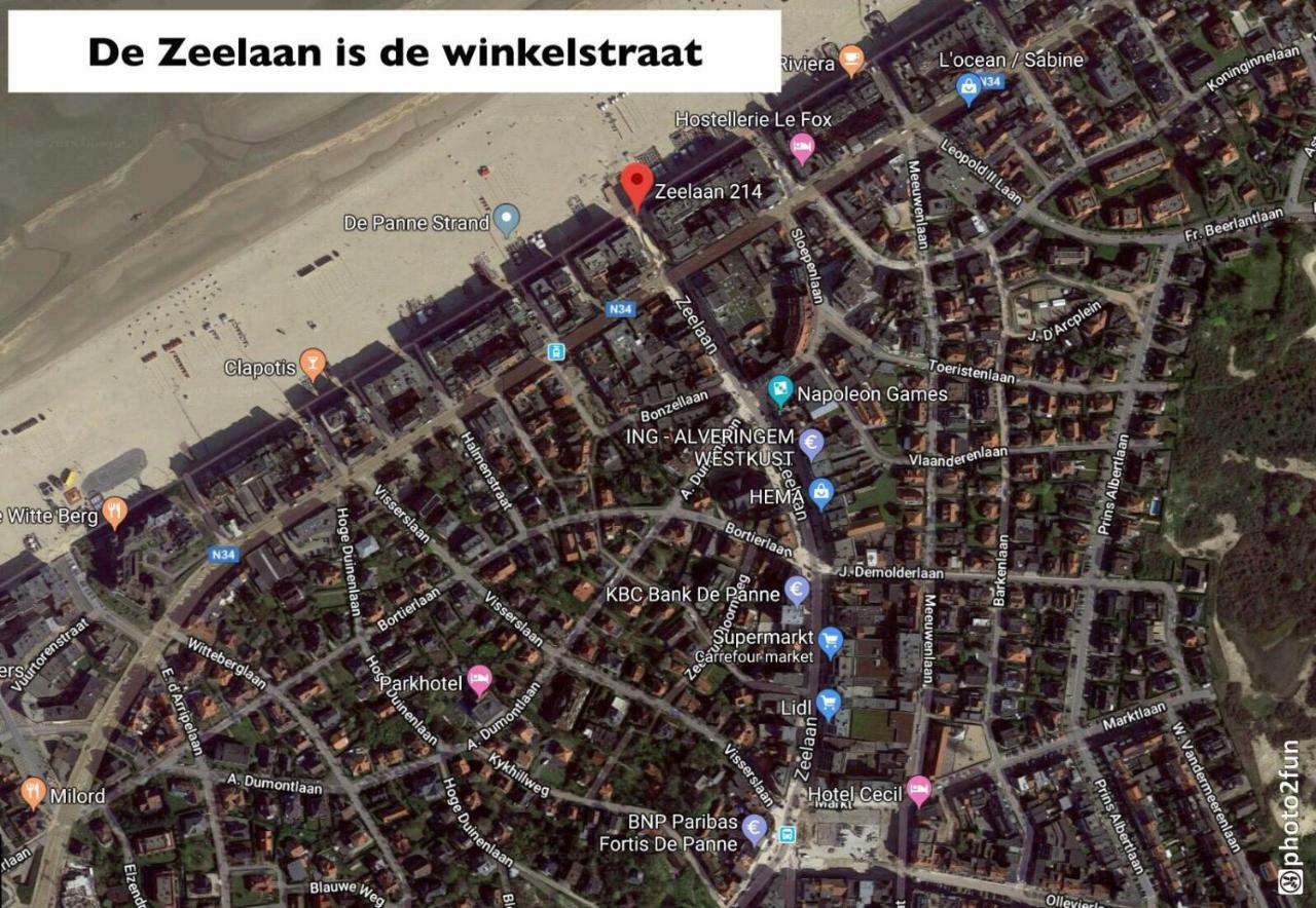 Residentie Albert-1, App.202, Zeelaan 214 De Panne Exterior foto